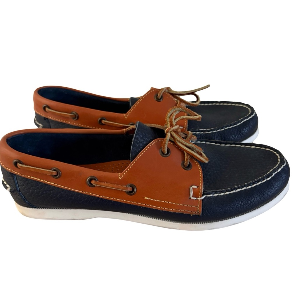Dooney &‎ Bourke All Weather Regatta Pebble Leather Boat Shoe womens size 10